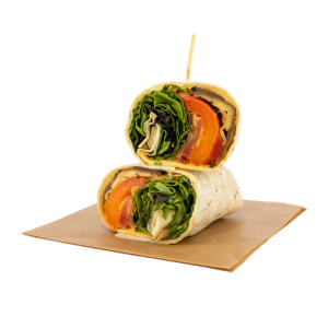 Veggie Wrap With Hummus