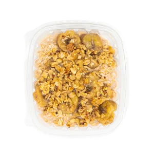 Overnight Oats & Roasted Banana