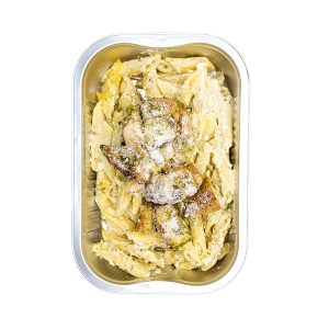 Pesto Pasta Alfredo with Chicken